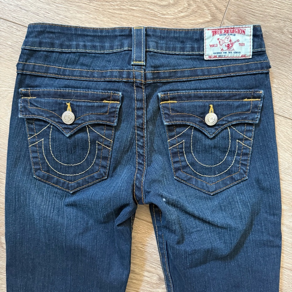 True Religion Classic Blue Women's Jeans Size 27 - Picture 4 of 9